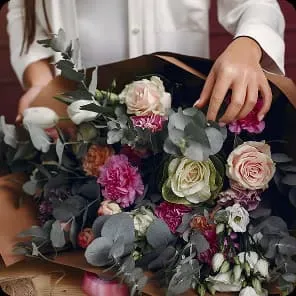 Blush Romance bouquet