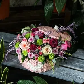 Peach Meadow bouquet